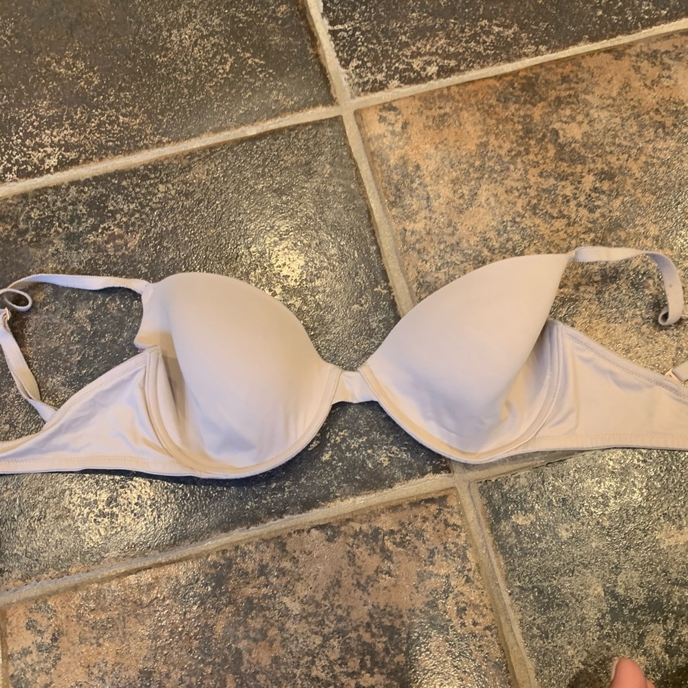 Pink bra